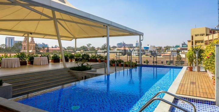 Iris Hotel&Spa Bengalúr Exteriér fotografie